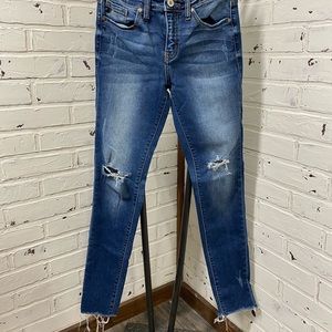 Kancan distressed skinny jeans